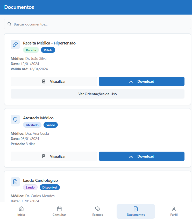 Documentos Médicos
